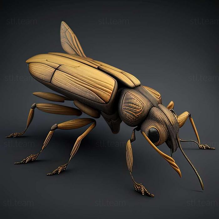 3D model Cantharis sucinonigra (STL)